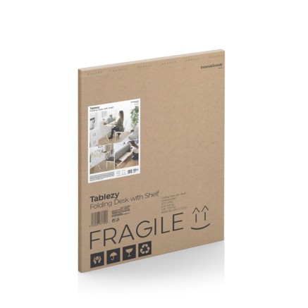 Klappbarer Schreibtisch mit Ablage Tablezy InnovaGoods 2
