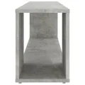 Meuble TV Gris béton 100x24x32 cm Aggloméré