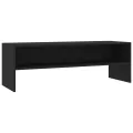 Meuble TV Noir 120x40x40 cm Bois d'ingénierie