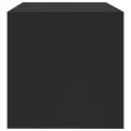Meuble TV Noir 120x40x40 cm Bois d'ingénierie