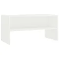 Meuble TV Blanc 80 x 40 x 40 cm Aggloméré