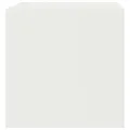 Meuble TV Blanc 80 x 40 x 40 cm Aggloméré