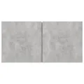 Ensemble de meubles TV 5 pcs Gris béton Bois d'ingénierie