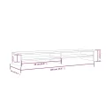 Support de moniteur 100x24x13 cm Bois de pin solide