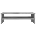 Support de moniteur Gris cement 42 x 24 x 13 cm Aggloméré