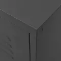 Meuble TV Anthracite 105x35x50 cm Acier