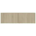 Meuble TV Chêne sonoma 100x30x30 cm Aggloméré