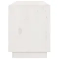 Meuble TV Blanc 176x37x47,5 cm Bois de pin massif