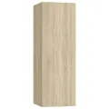 Ensemble de meubles TV 4 pcs Chêne sonoma Aggloméré