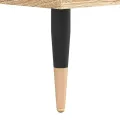 Meuble TV chêne sonoma 102x36x50 cm bois d'ingénierie