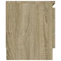 Meuble TV avec porte Chêne sonoma 102x30x36 cm