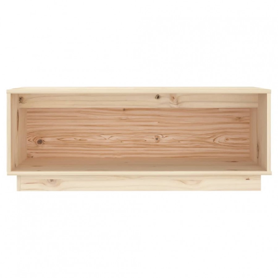 Meuble TV 90x35x35 cm Bois de pin massif