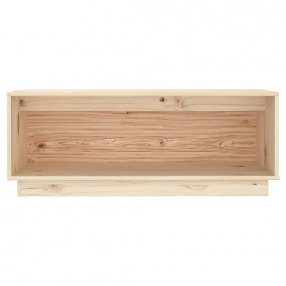 Meuble TV 90x35x35 cm Bois de pin massif