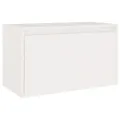 Meubles TV 3 pcs Blanc Bois massif de pin