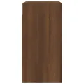 Meuble TV Chêne marron 30,5x30x60 cm Bois d'ingénierie