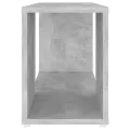 Meuble TV Gris béton 60x24x32 cm Aggloméré
