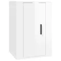 Ensemble de meubles TV 3 pcs Blanc brillant Bois d'ingénierie