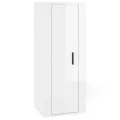 Ensemble de meubles TV 4 pcs Blanc brillant Bois d'ingénierie