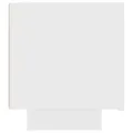 Meuble TV Blanc 100x35x40 cm Aggloméré