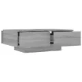 Table basse Sonoma gris 90x60x31 cm Bois d'ingénierie