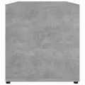 Meuble TV Gris béton 80x34x36 cm Aggloméré
