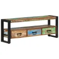 Meuble TV 120x30x45 cm Bois massif de récupération