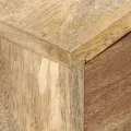 Meuble TV 140x30x50 cm Bois massif de manguier