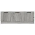 Meuble TV Sonoma gris 102x35x36,5 cm Bois d'ingénierie