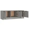 Meuble TV Sonoma gris 102x35x36,5 cm Bois d'ingénierie