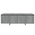 Meuble TV Sonoma gris 120x30x40,5 cm Aggloméré