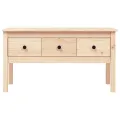 Table basse 102x49x55 cm Bois massif de pin