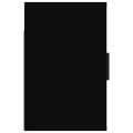 Tables de chevet murales 2 pcs Noir 50x30x47 cm