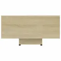 Table basse Chêne sonoma 85x55x31 cm Aggloméré