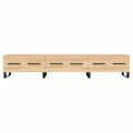 Meuble TV chêne sonoma 150x36x30 cm bois d'ingénierie