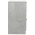 Table de chevet Gris béton 40x36x65 cm