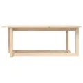 Table basse 110x55x45 cm Bois massif de pin