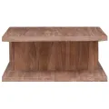 Table basse 70x70x30 cm Bois de teck massif