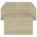 Table basse Chêne sonoma 105x55x32 cm Aggloméré