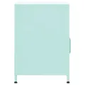 Table de chevet Vert menthe 35x35x51 cm Acier