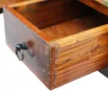 Table basse à tiroirs 90 x 45 x 35 cm Bois de récupération