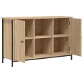 Meuble TV chêne sonoma 100x35x65 cm bois d'ingénierie