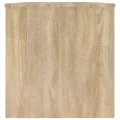 Table basse Chêne sonoma 102x50x52,5 cm Bois d'ingénierie