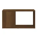 Meuble TV Chêne marron 60x24x32 cm Bois d'ingénierie