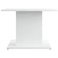 Table basse Blanc 55,5x55,5x40 cm Aggloméré