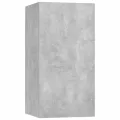 Ensemble de meubles TV 6 pcs Gris béton Bois d'ingénierie
