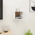 Meuble TV mural Blanc 30,5x30x30 cm