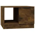 Table basse Chêne fumé 50x50x36 cm Bois d'ingénierie