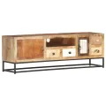Meuble TV 120 x 30 x 40 cm Bois de récupération massif