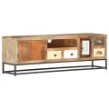 Meuble TV 120 x 30 x 40 cm Bois de récupération massif