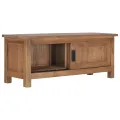 Meuble TV 90x30x35 cm Bois de teck massif